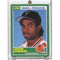 1989 Score Deion Sanders Rookie
