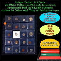 20 Great Coins of the World, hand selected, many t