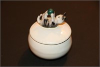 Goebel Trinket Box with Cat