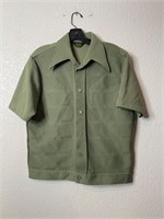 Vintage Towncraft JC Penney Knit Polo Button Up