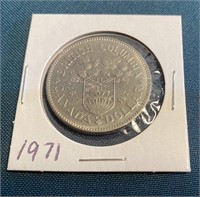 1971 BRITISH COLUMBIA DOLLAR
