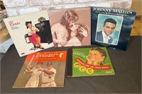 (25 PCS) RECORDS - JOHNNY MATHIS, CHRISTMAS