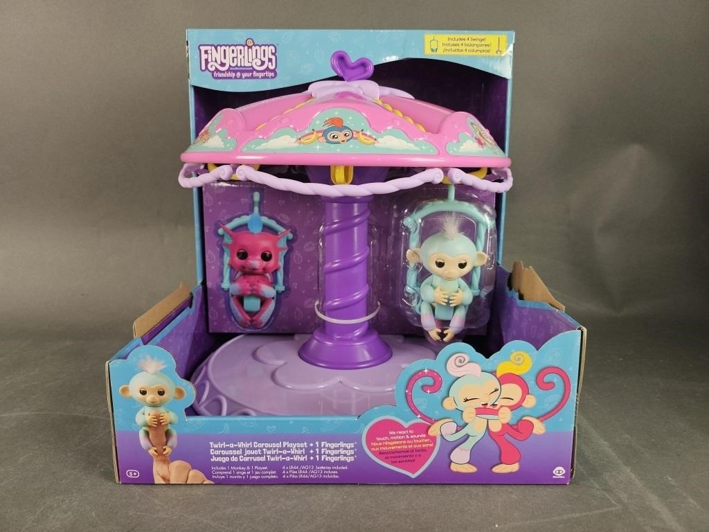 New in Box Fingerlings Carousel