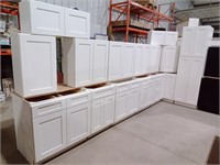 30" White Shaker Kitchen Cabinets