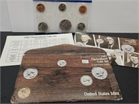 1985 D&P UNC Coin Set