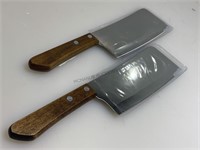 2 New JDa ware chop food prep knives.
