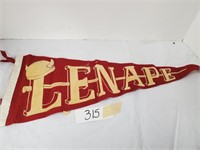 Old Lenape pennant