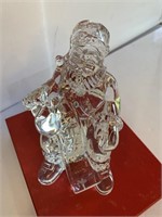 Waterford Lead Crystal 2005 Santa Claus Sculpture