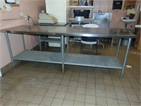 Stainless Prep Counter