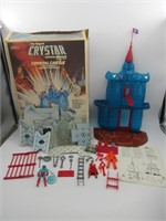 Crystar Crystal Castle + Figures Lot/Remco 1982