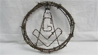 Antique Hand Made Masonic Symbol Made From