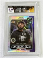 Lebron James - 2019-20 NBA Hoops Backstage Pass