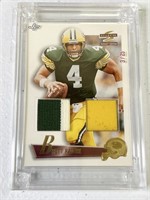 Brett Favre - Game Used Jersey Fusion Swatch 3/25