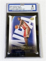 LeBRON James 2003 Upper Deck - Graded