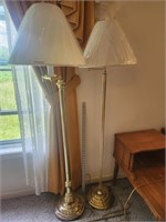 2 floor lamps