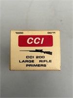 New box 1000 CCI 200 Large Rifle Primers