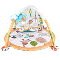 Baby Gym Play Mat Baby Animals Activity Gym for