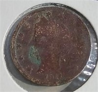 1911 US 5 Cent Coin