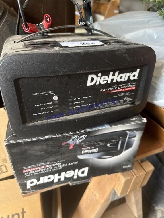 DIE HARD BATTERY CHARGER, IN GARAGE