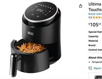 Ultima Cosa Air Fryer with Digital Touchscreen