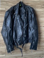Rebel Ryder Leather Jacket- XXXL