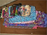 Box Lot of Scarves