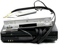 SONY DVD Player with Cassette Recorder SLV-D3BOP