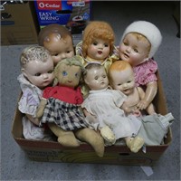 Lot of Early Dolls