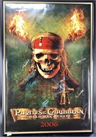 Signed by the cast of Pirates of the Caribbean. Po