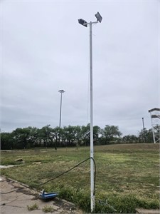 Light Poles - each pole contains 2 lights