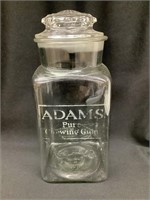 “Adams Pure Chewing Gum” General Store Glass