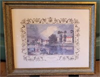 Antique Tombleson & Co. Hand Colored Engraving