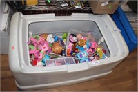 TOY BOX WITH TOYS