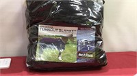 600 DENIEER TURNOUT BLANKET OPEN FRONT STYLE 80”