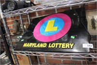 MARYLAND LOTTERY SIGN