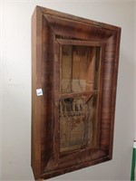 Wooden Antique OGEE Clock Box