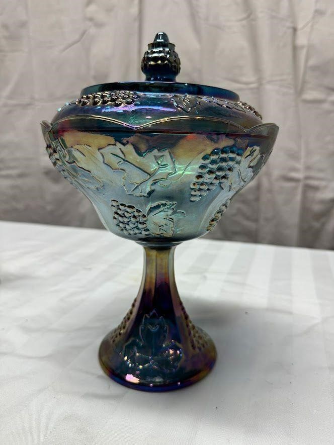 Carnival Glass Candy Dish