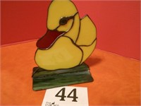 STAINED GLASS DUCK DECOR