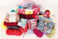 Large Lot of Skeins of Yarn