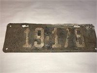 Antique 1934 Minnesota License Plate