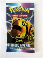 Pokemon Diamond & Pearl Sealed Booster Pack Repro