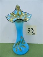 Fenton Sky Blue Vase