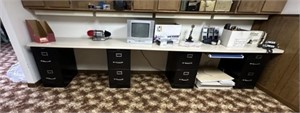 File Cabinets & Counter