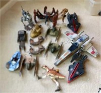 Group of Star Wars Vehicles