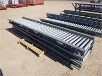 22"x120" Roller Conveyors (QTY 3)
