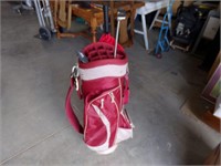 Golf bag and putter