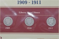 3 Barber Coin and Stamp Collection