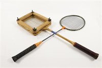 Vintage Badminton Memorabilia Rackets