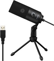 FIFINE USB Microphone, Metal Condenser Recording M