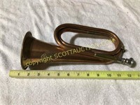 Copper Replica of "CSA" bugle, good, no case